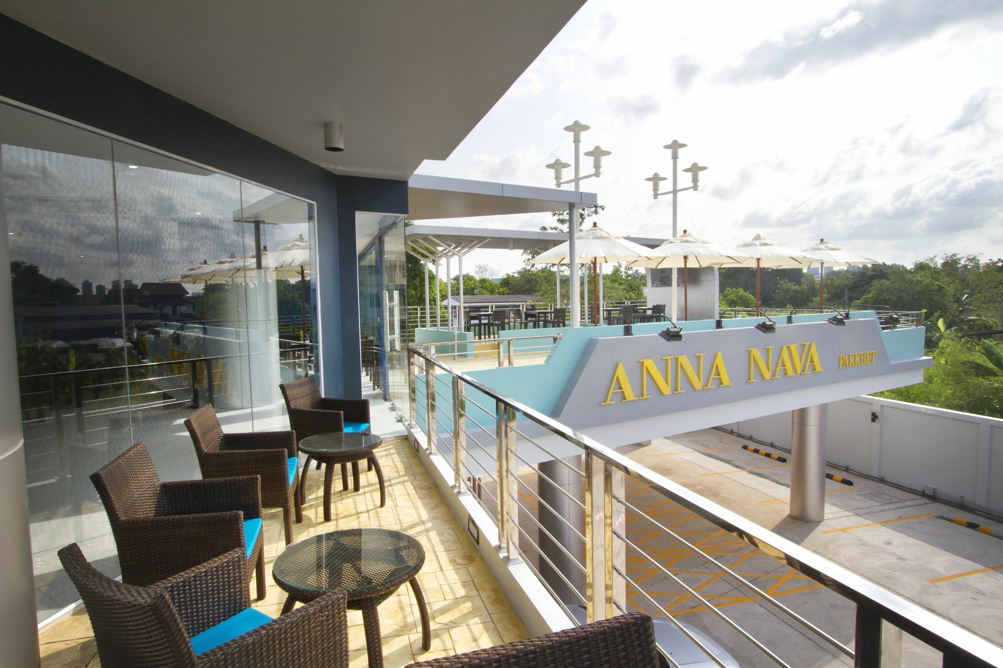 Anna-Nava Pakkret Hotel Нонтхабури Экстерьер фото